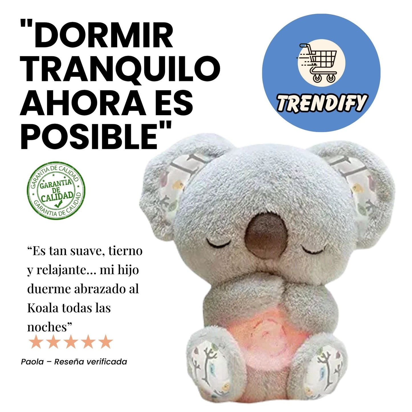 Koala Respira y Acompaña: El peluche que calma, relaja y ayuda a dormir mejor 😴