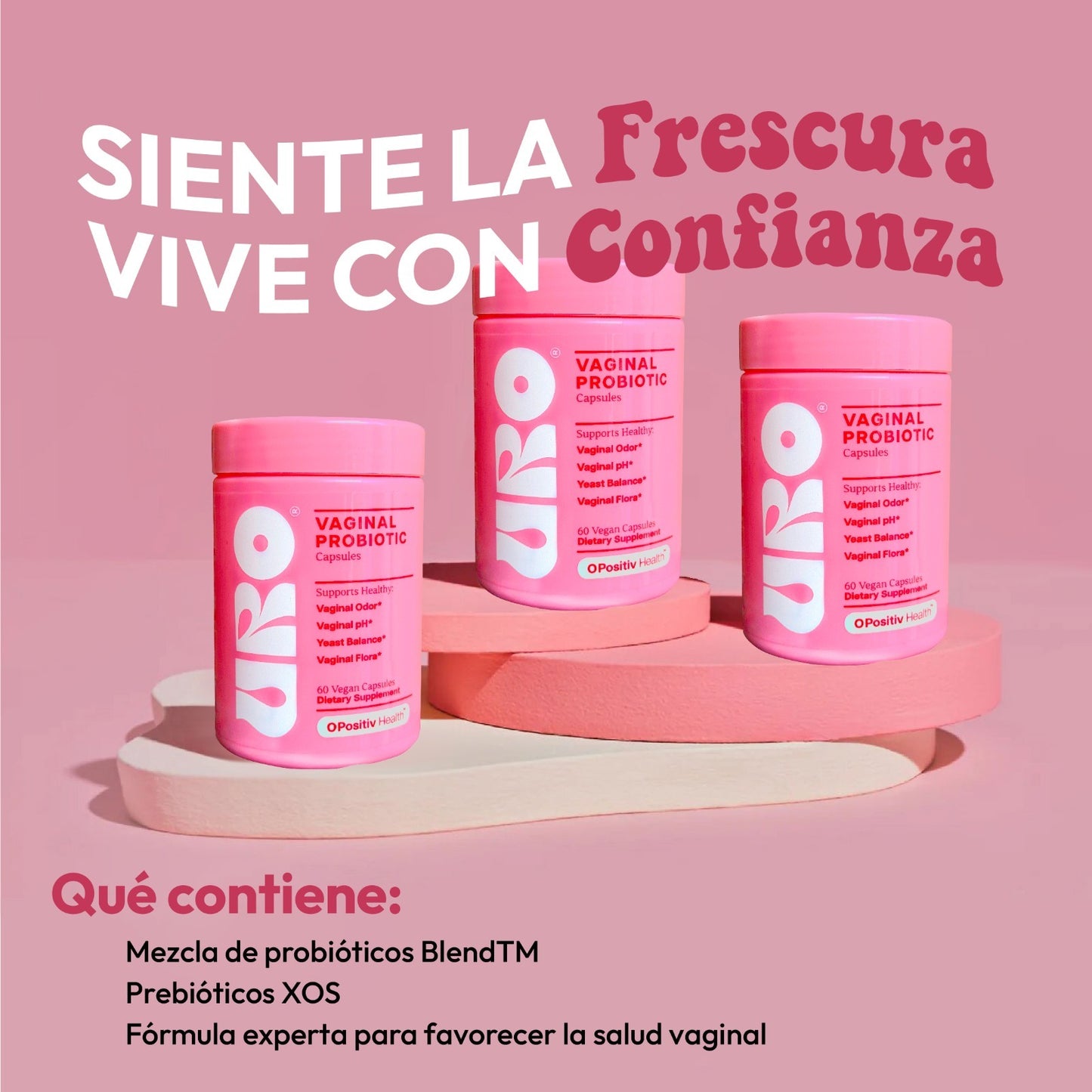 URO Probiótico Vaginal: Equilibra tu zona íntima y dile adiós a las molestias