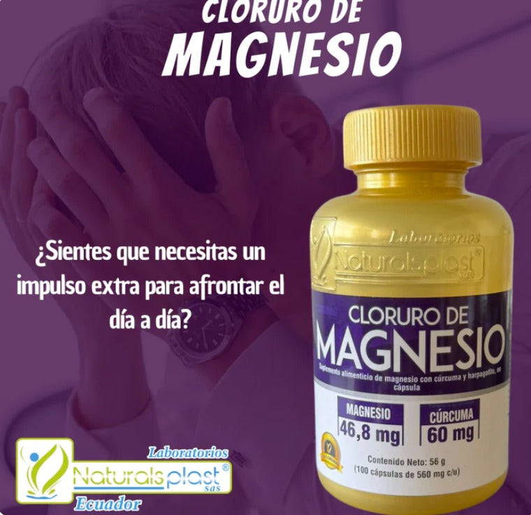 Cloruro De Magnesio X 100 Capsulas