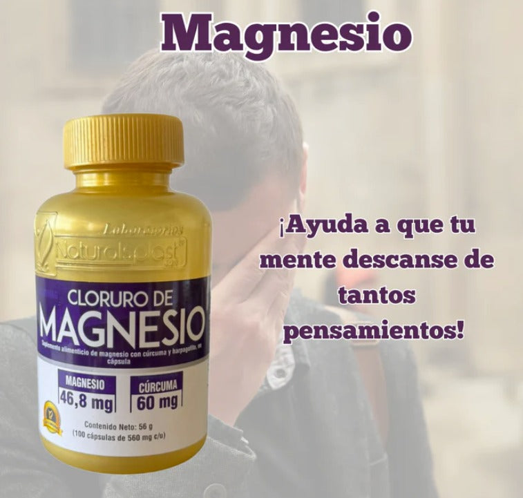 Cloruro De Magnesio X 100 Capsulas