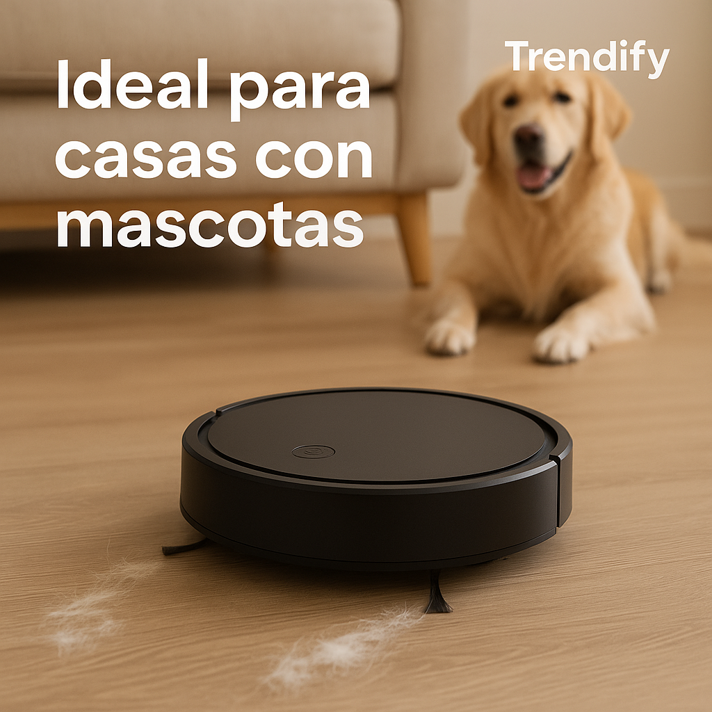 Aspiradora Robot Inteligente – Limpieza Automática Sin Esfuerzo