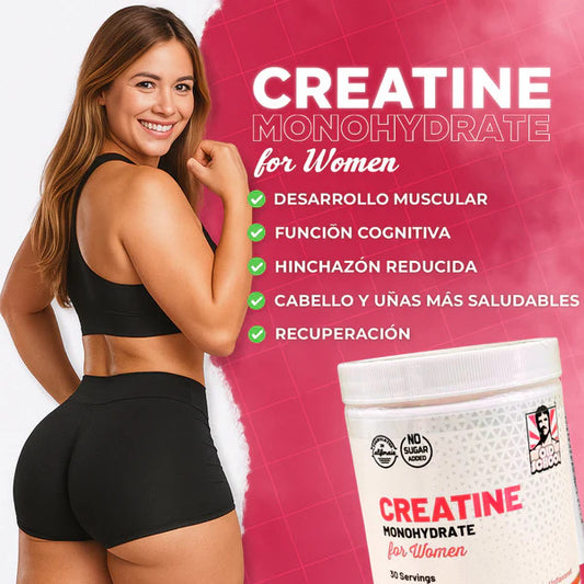 Creatina Premium + BCAA + Colágeno – Potencia y Recuperación Especial para Mujeres