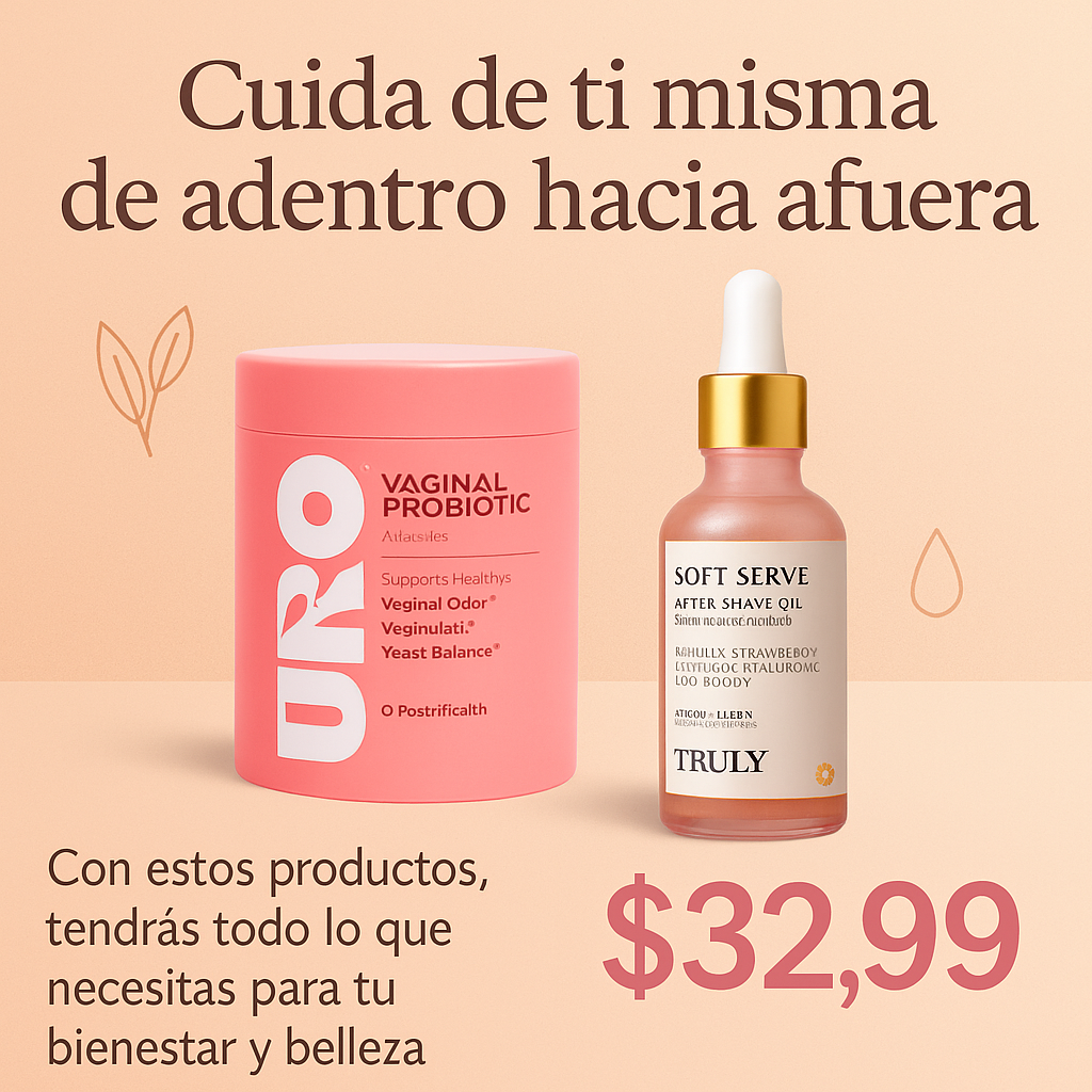 Truly URO Probiótico Vaginal – Bienestar Íntimo Natural y Efectivo