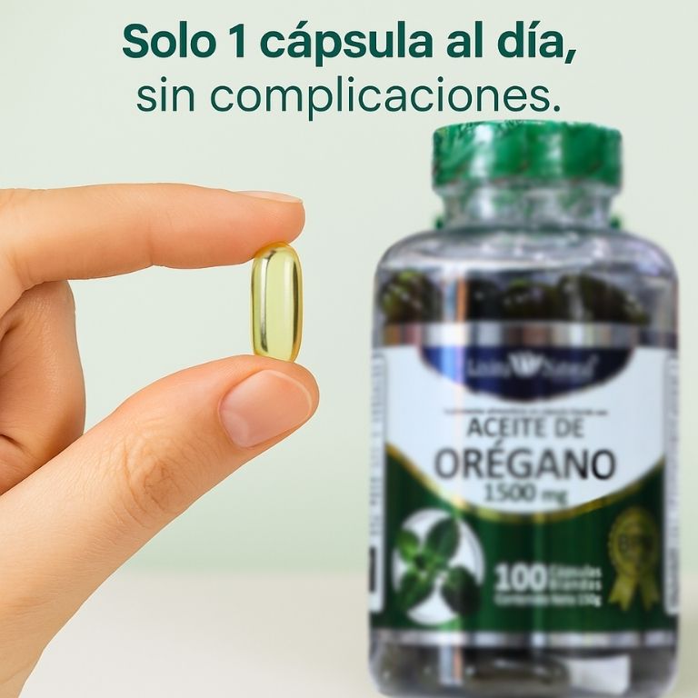 Refuerza tus defensas con una sola cápsula al día.