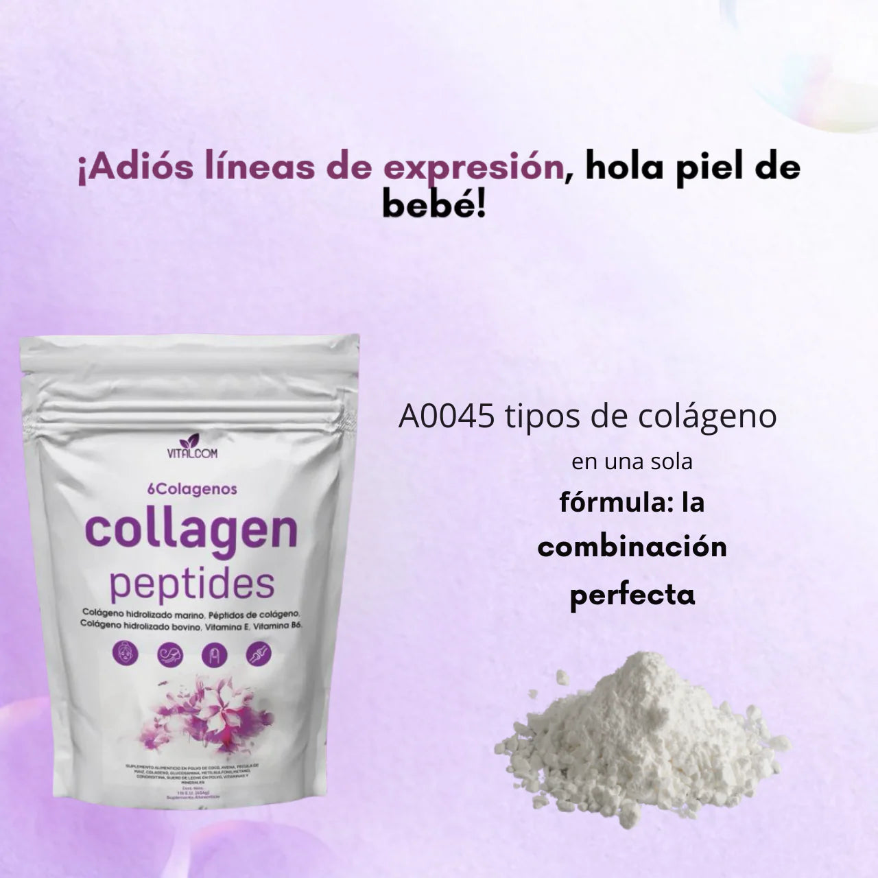 Colágeno 8 en 1 de Espectro Completo – Tu belleza y vitalidad desde adentro