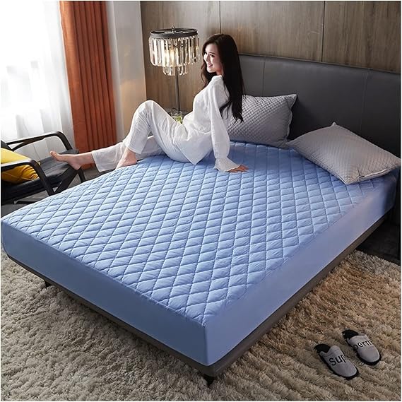 Protector de Colchón Impermeable Acolchado – Duerme Cómodo, Protege tu Colchón