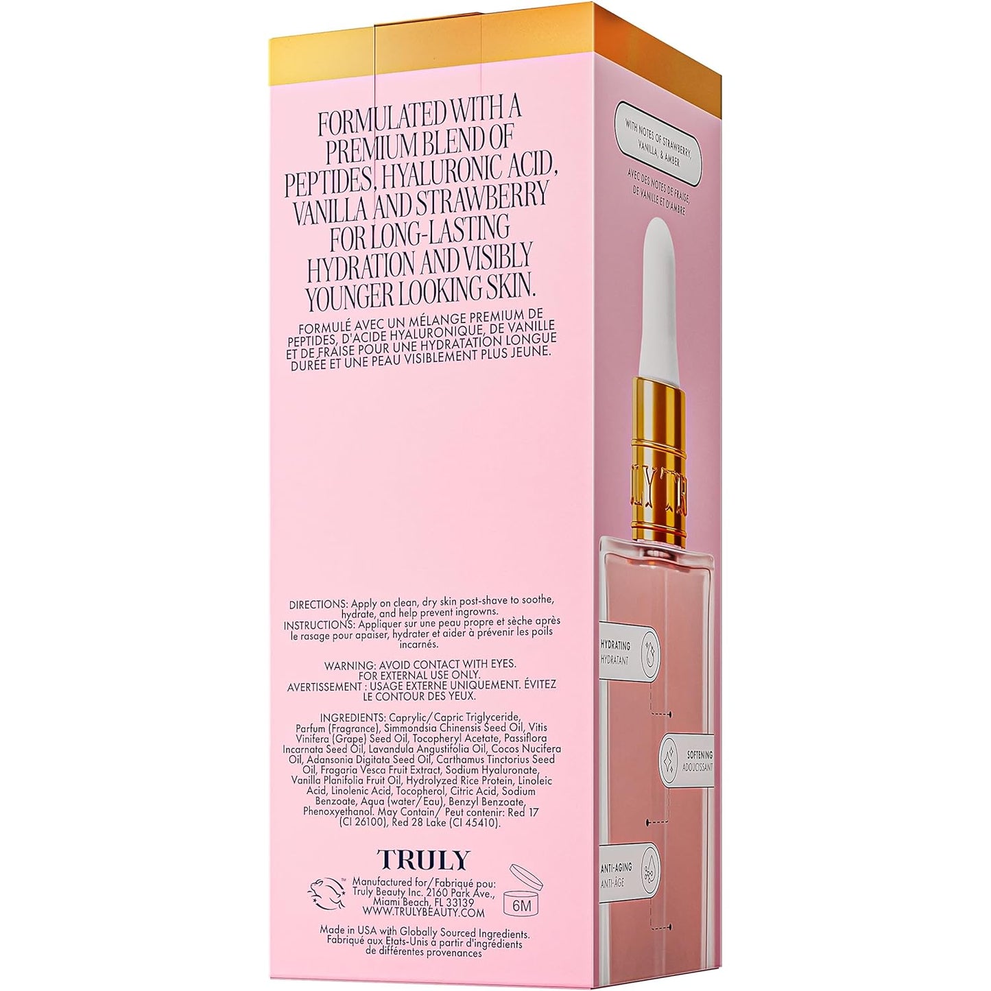Truly Oil: El secreto para una piel suave, con aroma a fresa 🍓