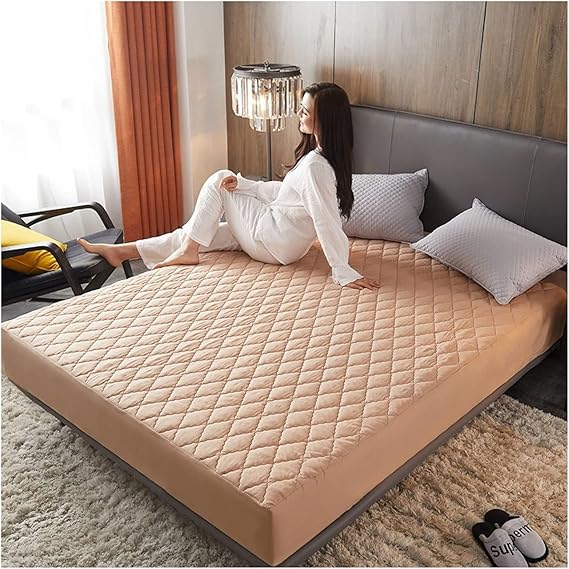 Protector de Colchón Impermeable Acolchado – Duerme Cómodo, Protege tu Colchón