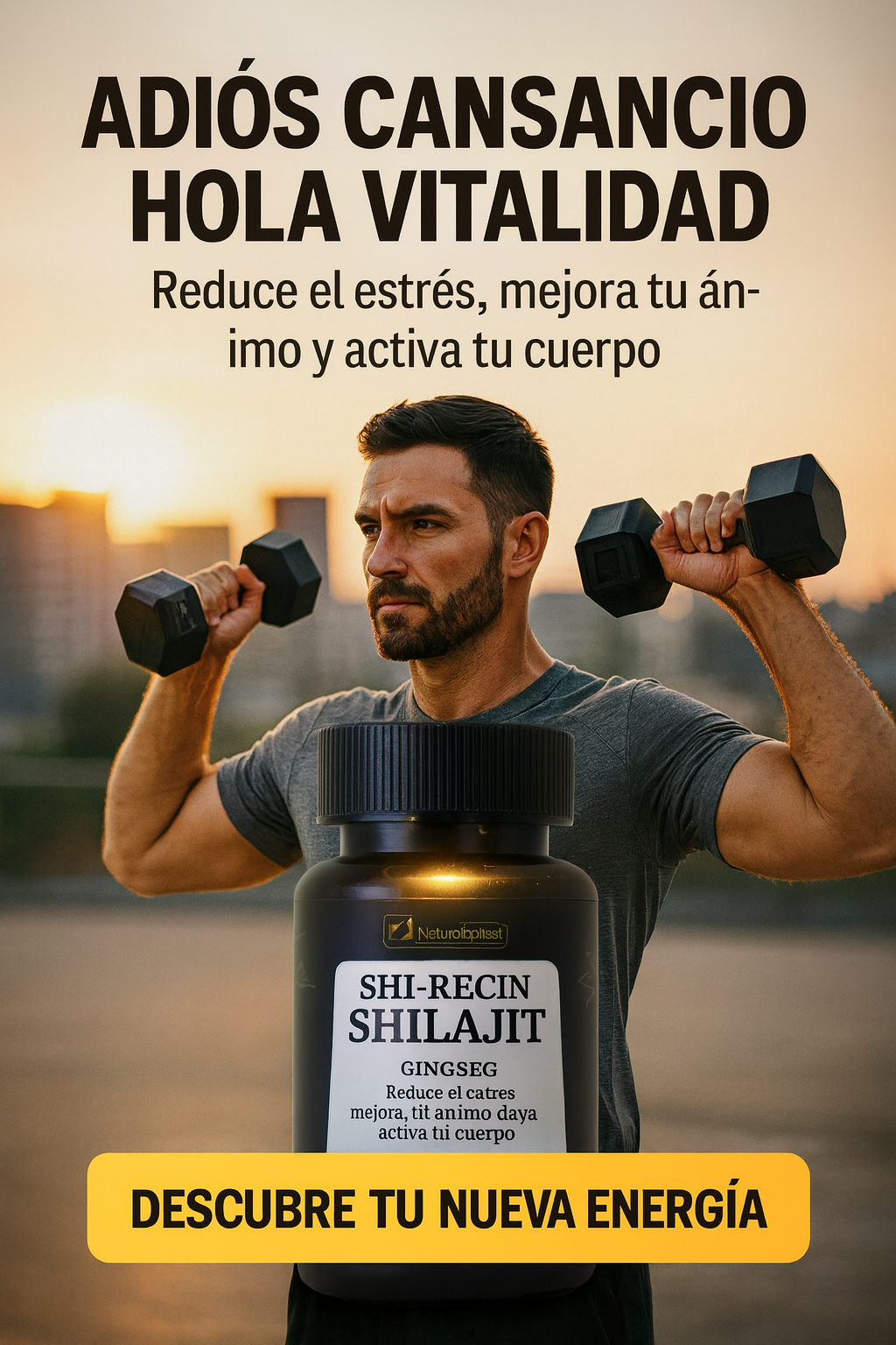 SHI-RECIN Shilajit Cápsulas – Energía y vitalidad natural en cada dosis
