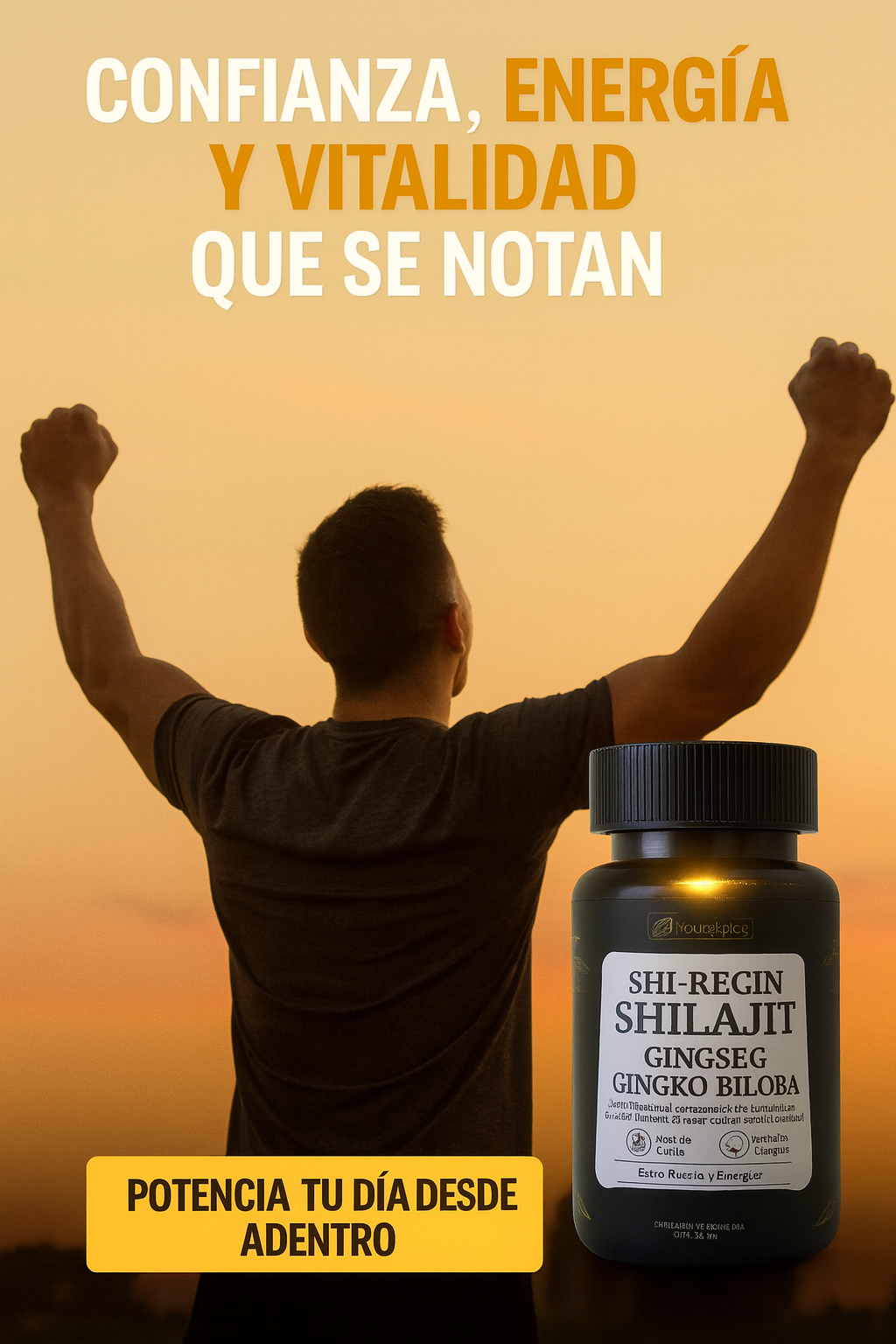 SHI-RECIN Shilajit Cápsulas – Energía y vitalidad natural en cada dosis