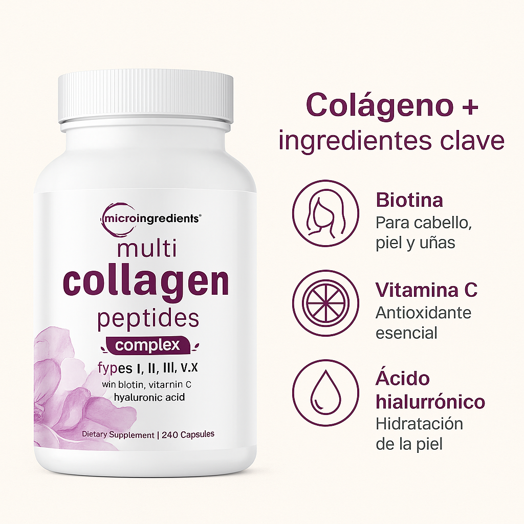 Multi Collagen Peptides Complex – Colágeno