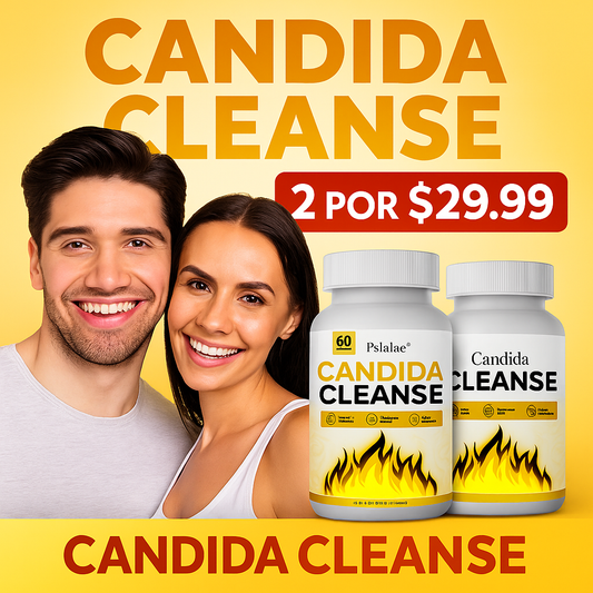 Candida Cleanse – El suplemento natural que combate el exceso de cándida y mejora tu salud digestiva e íntima