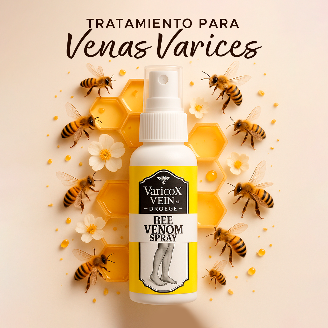 Varicox Vein – Spray Natural para Piernas Livianas y Saludables