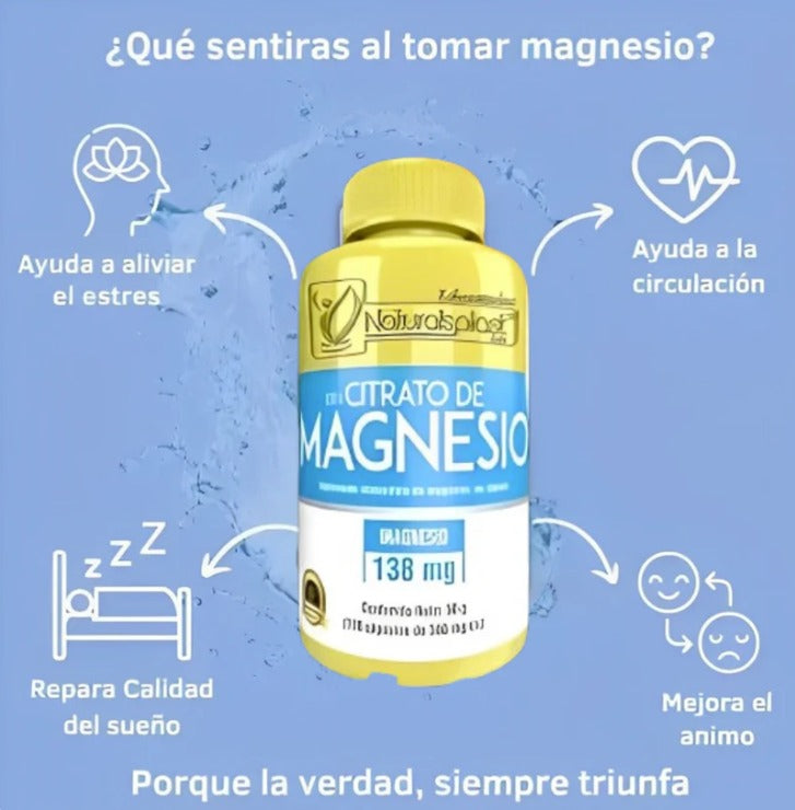 Citrato De Magnesio X100 Cap