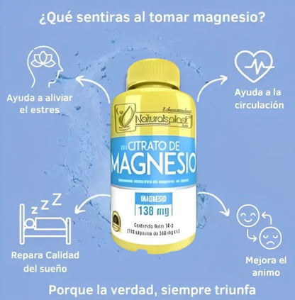 Citrato De Magnesio X100 Cap
