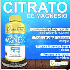 Citrato De Magnesio X100 Cap